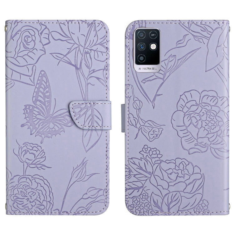 HT03 Skin Feel Butterfly Embossed Flip Leather Phone Case, For Infinix Hot 10, For Infinix Hot 10i/Smart 5 Pro, For Infinix Hot 10s/10T, For Infinix Hot 11, For Infinix Hot 11s, For Infinix Hot 12, For Infinix Hot 12 Play, For Infinix Hot 12i          ...
