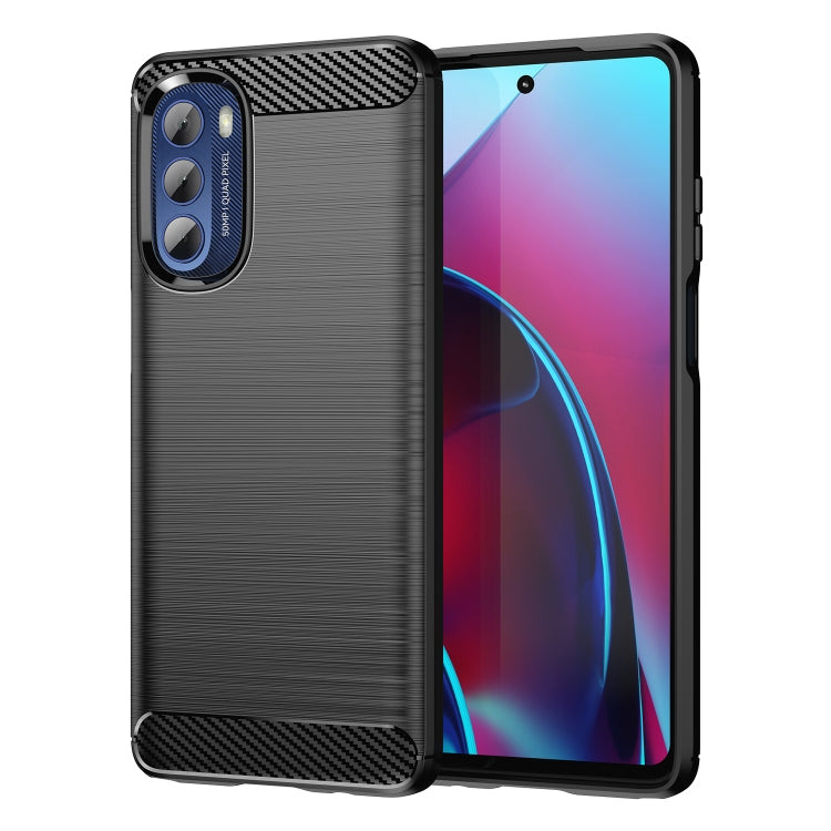 Brushed Texture Carbon Fiber TPU Phone Case, For Samsung Galaxy M13 5G, For Motorola Moto G Stylus 5G 2022