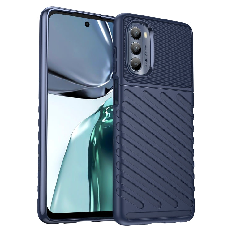 Thunderbolt Shockproof TPU Protective Soft Phone Case, For Motorola Moto G62 5G India