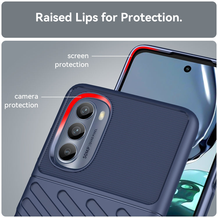 Thunderbolt Shockproof TPU Protective Soft Phone Case, For Motorola Moto G62 5G India