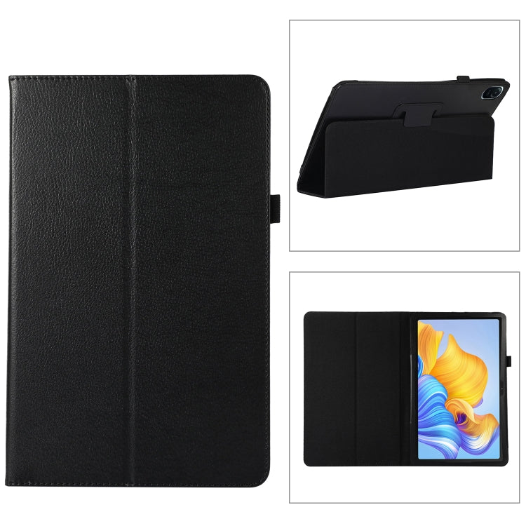 Litchi Texture Leather Tablet Case with Holder, For Honor Pad 8