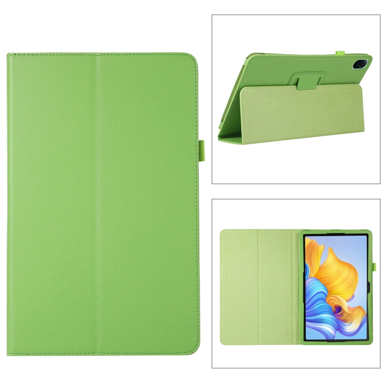Litchi Texture Leather Tablet Case with Holder, For Honor Pad 8