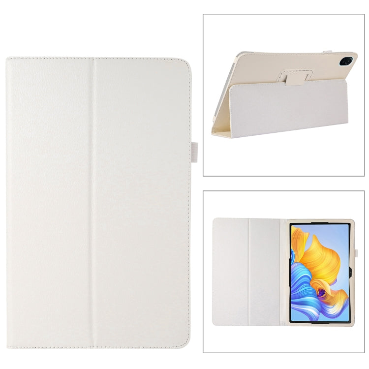 Litchi Texture Leather Tablet Case with Holder, For Honor Pad 8