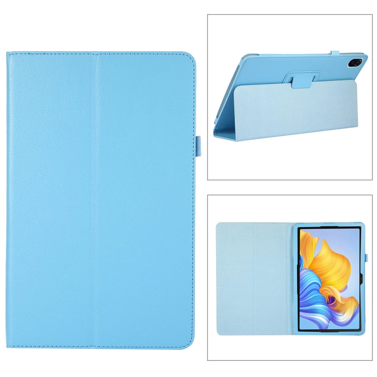 Litchi Texture Leather Tablet Case with Holder, For Honor Pad 8