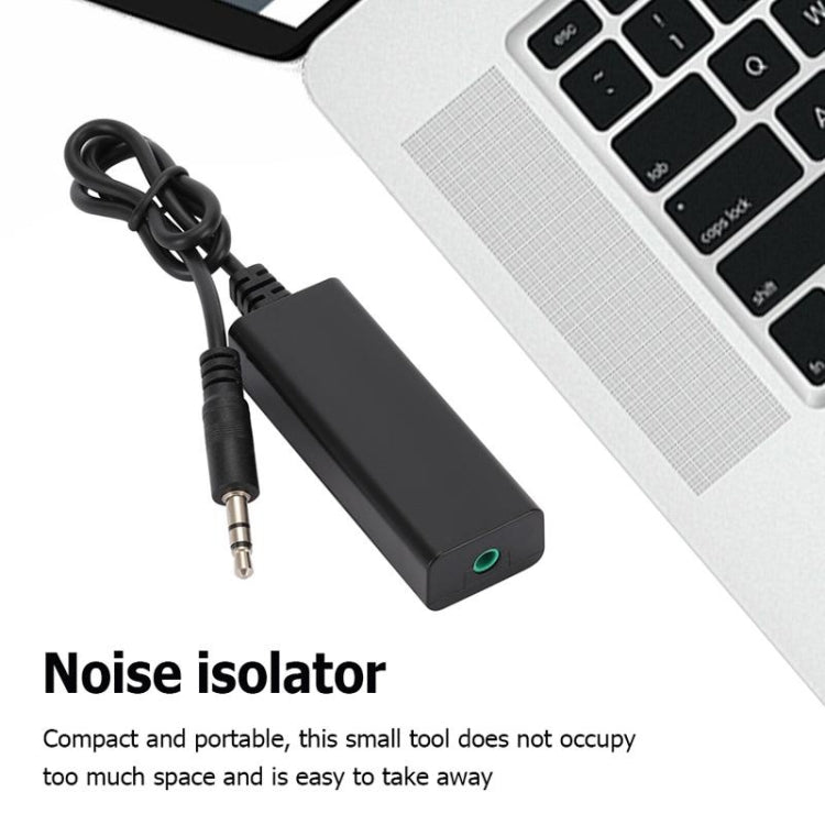 3.5mm Audio Common Ground Isolator Signal Anti-jamming Noise Reducer, B13