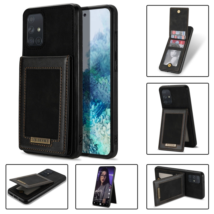 N.Bekus Vertical Flip Card Slot RFID Phone Case, For Samsung Galaxy A12 5G, For Samsung Galaxy A51 4G, For Samsung Galaxy A71 4G, For Samsung Galaxy A53 5G, For Samsung Galaxy A52s / A52 5G, For Samsung Galaxy Note20, For Samsung Galaxy Note20 Ultra   ...