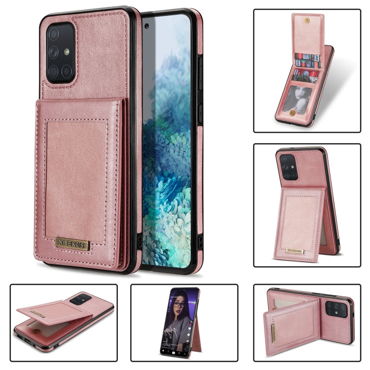 N.Bekus Vertical Flip Card Slot RFID Phone Case, For Samsung Galaxy A12 5G, For Samsung Galaxy A51 4G, For Samsung Galaxy A71 4G, For Samsung Galaxy A53 5G, For Samsung Galaxy A52s / A52 5G, For Samsung Galaxy Note20, For Samsung Galaxy Note20 Ultra   ...