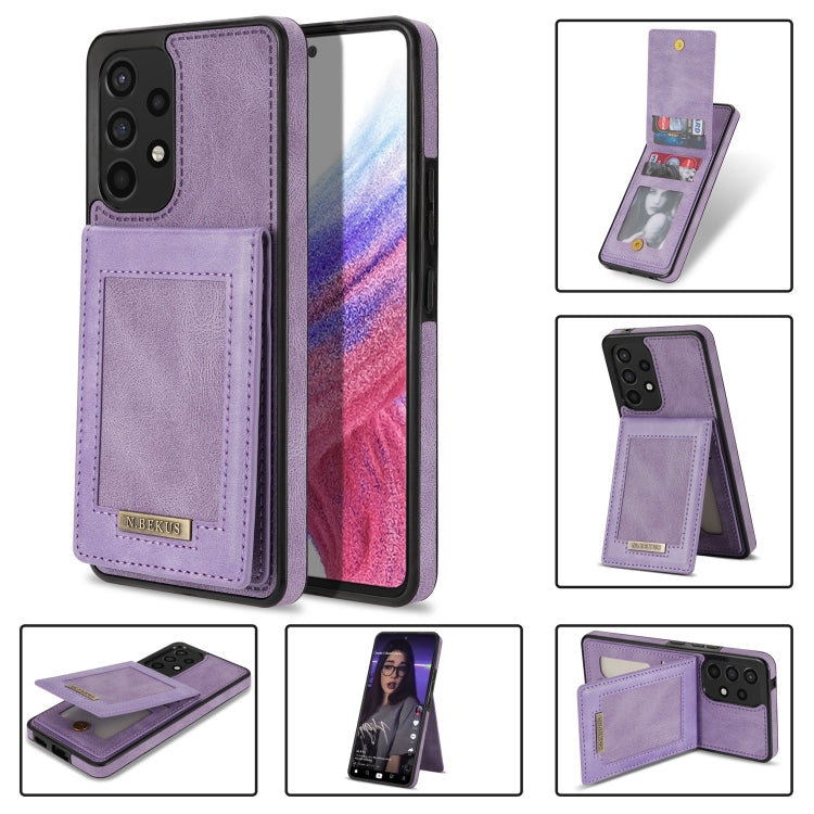 N.Bekus Vertical Flip Card Slot RFID Phone Case, For Samsung Galaxy A12 5G, For Samsung Galaxy A51 4G, For Samsung Galaxy A71 4G, For Samsung Galaxy A53 5G, For Samsung Galaxy A52s / A52 5G, For Samsung Galaxy Note20, For Samsung Galaxy Note20 Ultra   ...