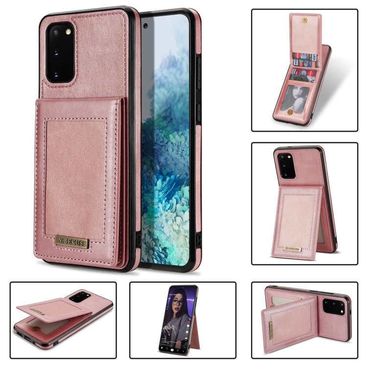 N.Bekus Vertical Flip Card Slot RFID Phone Case, For Samsung Galaxy S20 FE, For Samsung Galaxy S20 Ultra, For Samsung Galaxy S21 Ultra 5G, For Samsung Galaxy S22+ 5G, For Samsung Galaxy S22 5G, For Samsung Galaxy S21 5G, For Samsung Galaxy S21+ 5G     ...