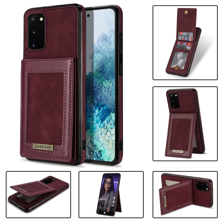 N.Bekus Vertical Flip Card Slot RFID Phone Case, For Samsung Galaxy S20 FE, For Samsung Galaxy S20 Ultra, For Samsung Galaxy S21 Ultra 5G, For Samsung Galaxy S22+ 5G, For Samsung Galaxy S22 5G, For Samsung Galaxy S21 5G, For Samsung Galaxy S21+ 5G     ...