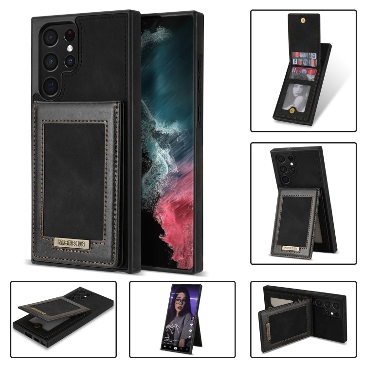 N.Bekus Vertical Flip Card Slot RFID Phone Case, For Samsung Galaxy S20 FE, For Samsung Galaxy S20 Ultra, For Samsung Galaxy S21 Ultra 5G, For Samsung Galaxy S22+ 5G, For Samsung Galaxy S22 5G, For Samsung Galaxy S21 5G, For Samsung Galaxy S21+ 5G     ...
