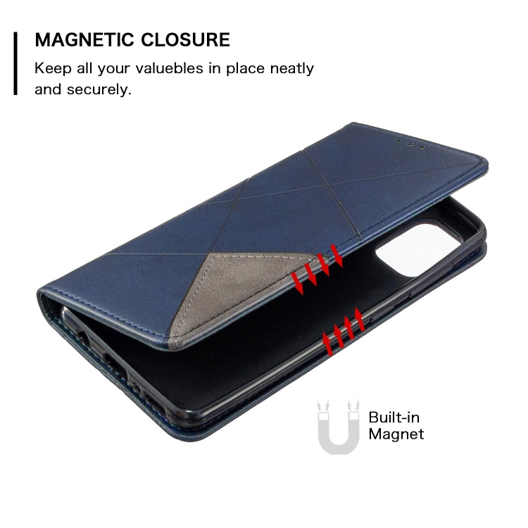 Rhombus Texture Horizontal Flip Magnetic Leather Case with Holder & Card Slots & Wallet, For Samsung Galaxy A41, For Samsung Galaxy A70e, For Galaxy A41, For Galaxy A70e