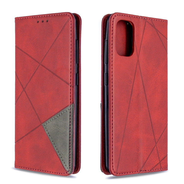 Rhombus Texture Horizontal Flip Magnetic Leather Case with Holder & Card Slots & Wallet, For Samsung Galaxy A41, For Samsung Galaxy A70e, For Galaxy A41, For Galaxy A70e