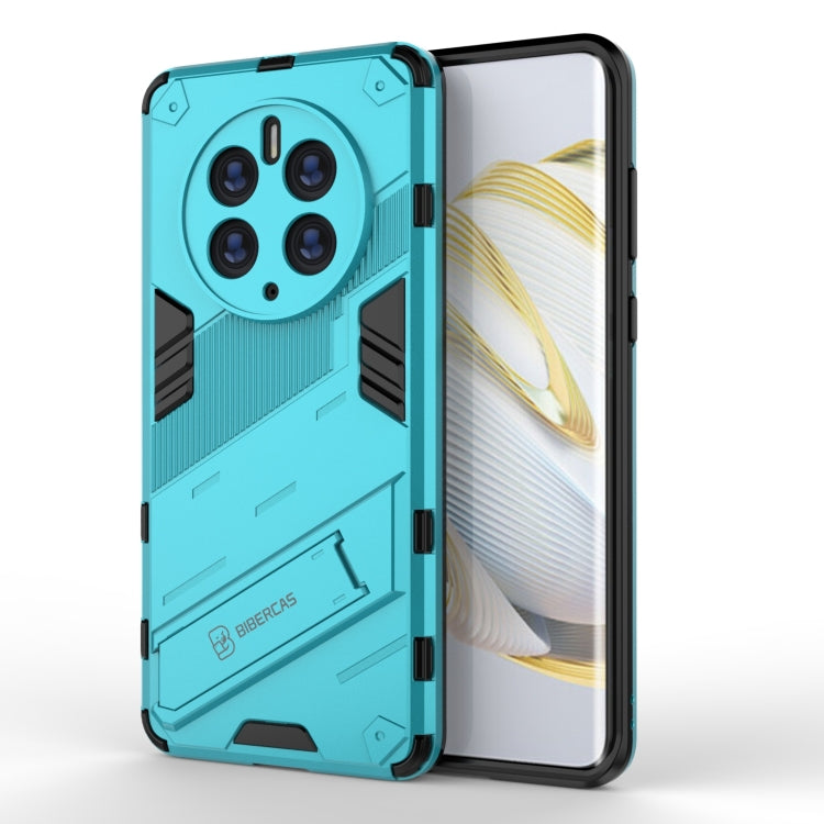 Punk Armor 2 in 1 PC + TPU Shockproof Phone Case with Invisible Holder, For Huawei Mate 50 Pro, For Huawei Mate 50, For Huawei Nova Y90/Enjoy 50 Pro