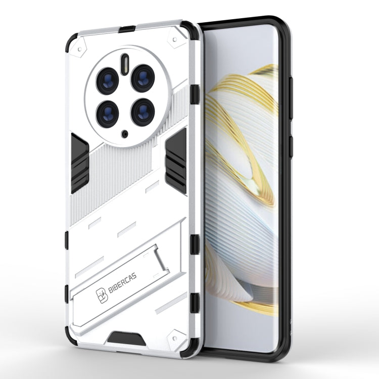 Punk Armor 2 in 1 PC + TPU Shockproof Phone Case with Invisible Holder, For Huawei Mate 50 Pro, For Huawei Mate 50, For Huawei Nova Y90/Enjoy 50 Pro