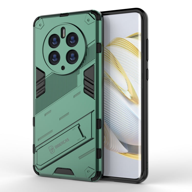 Punk Armor 2 in 1 PC + TPU Shockproof Phone Case with Invisible Holder, For Huawei Mate 50 Pro, For Huawei Mate 50, For Huawei Nova Y90/Enjoy 50 Pro