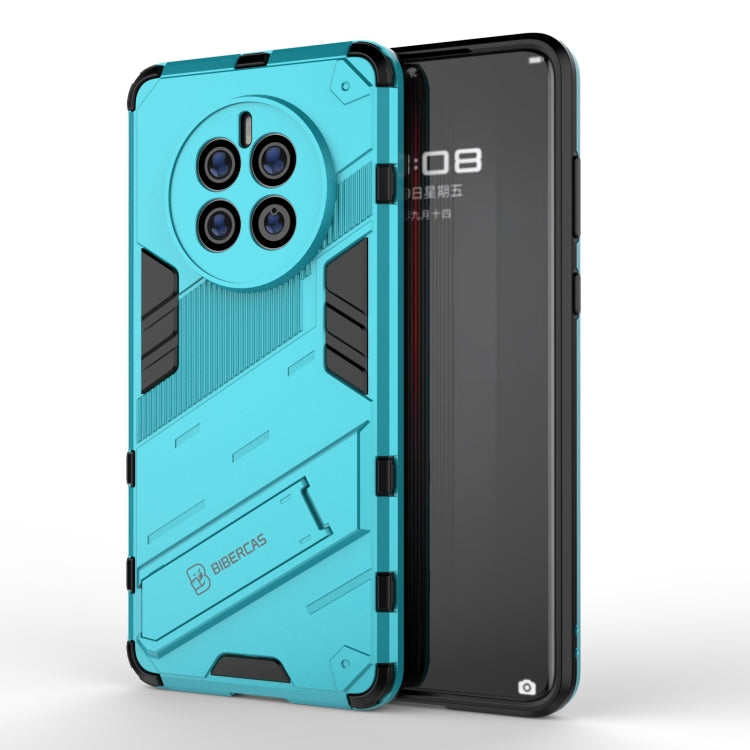 Punk Armor 2 in 1 PC + TPU Shockproof Phone Case with Invisible Holder, For Huawei Mate 50 Pro, For Huawei Mate 50, For Huawei Nova Y90/Enjoy 50 Pro