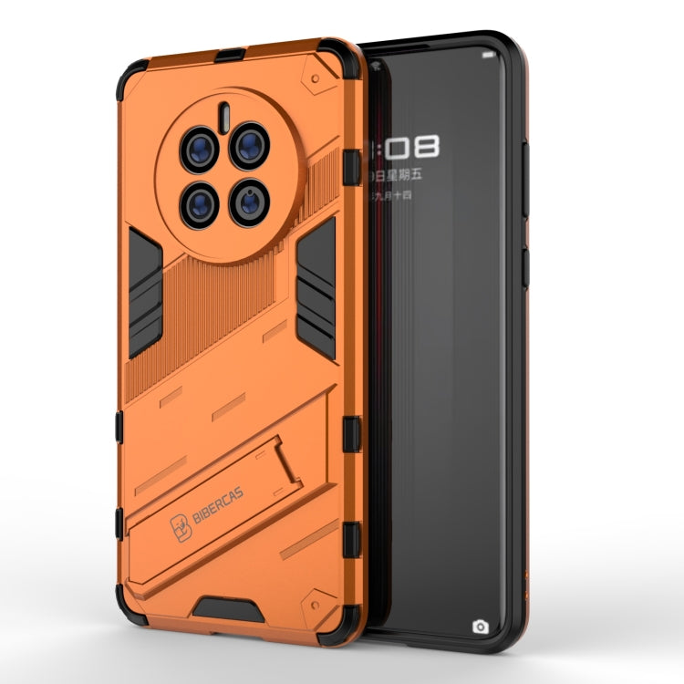 Punk Armor 2 in 1 PC + TPU Shockproof Phone Case with Invisible Holder, For Huawei Mate 50 Pro, For Huawei Mate 50, For Huawei Nova Y90/Enjoy 50 Pro