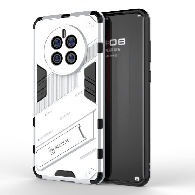 Punk Armor 2 in 1 PC + TPU Shockproof Phone Case with Invisible Holder, For Huawei Mate 50 Pro, For Huawei Mate 50, For Huawei Nova Y90/Enjoy 50 Pro