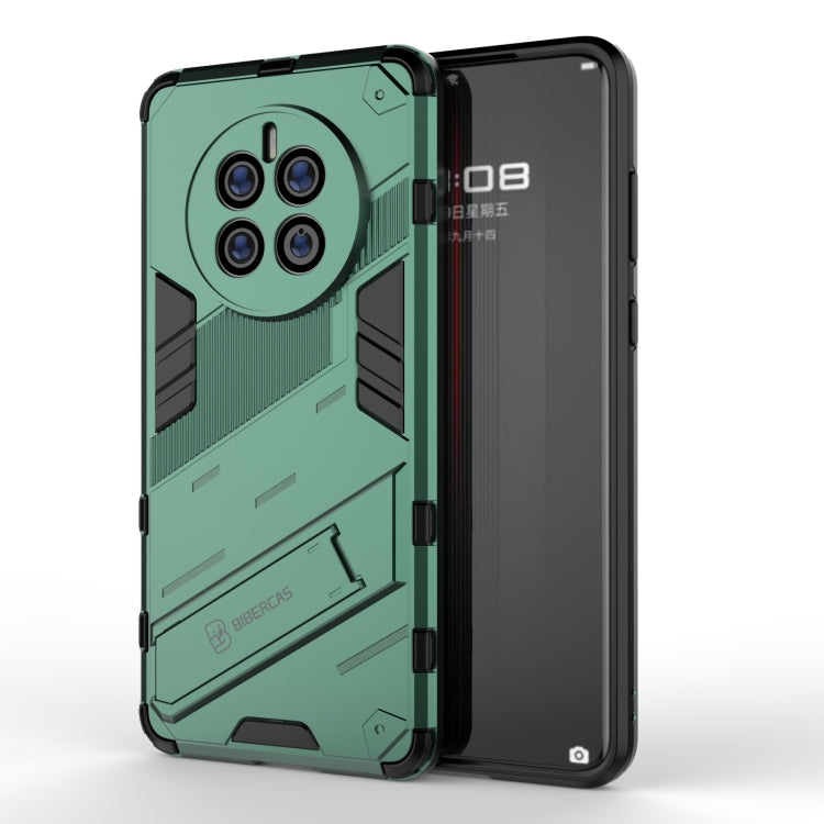Punk Armor 2 in 1 PC + TPU Shockproof Phone Case with Invisible Holder, For Huawei Mate 50 Pro, For Huawei Mate 50, For Huawei Nova Y90/Enjoy 50 Pro