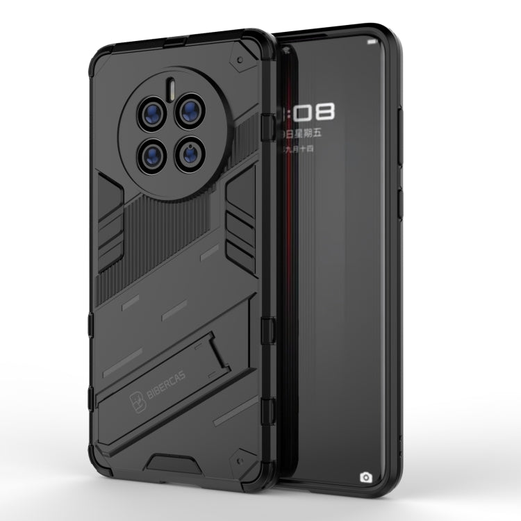 Punk Armor 2 in 1 PC + TPU Shockproof Phone Case with Invisible Holder, For Huawei Mate 50 Pro, For Huawei Mate 50, For Huawei Nova Y90/Enjoy 50 Pro