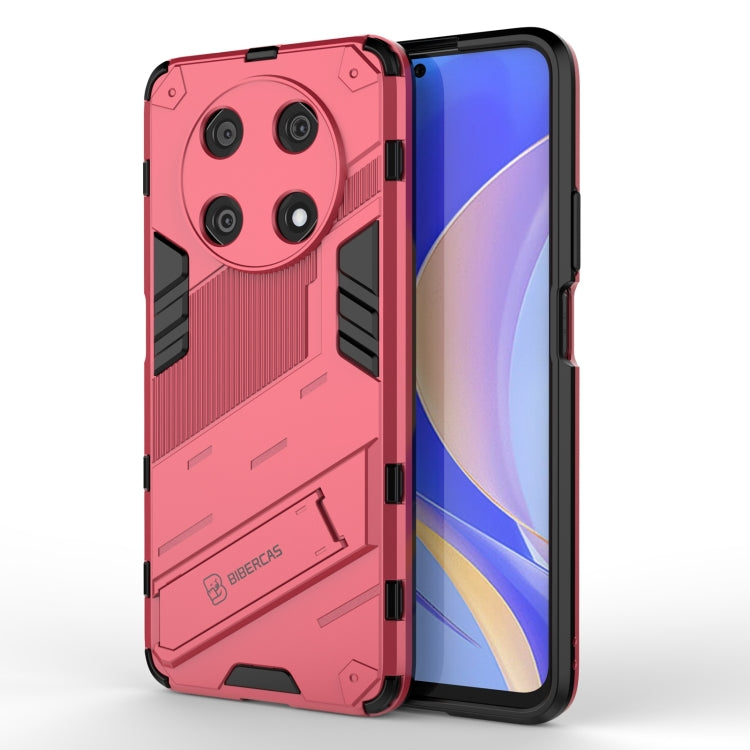 Punk Armor 2 in 1 PC + TPU Shockproof Phone Case with Invisible Holder, For Huawei Mate 50 Pro, For Huawei Mate 50, For Huawei Nova Y90/Enjoy 50 Pro