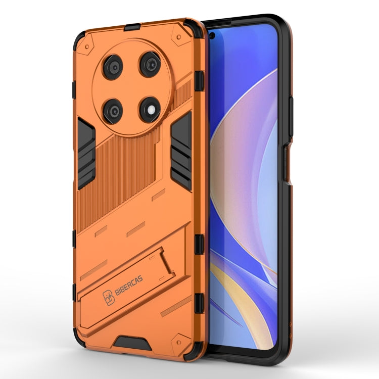 Punk Armor 2 in 1 PC + TPU Shockproof Phone Case with Invisible Holder, For Huawei Mate 50 Pro, For Huawei Mate 50, For Huawei Nova Y90/Enjoy 50 Pro