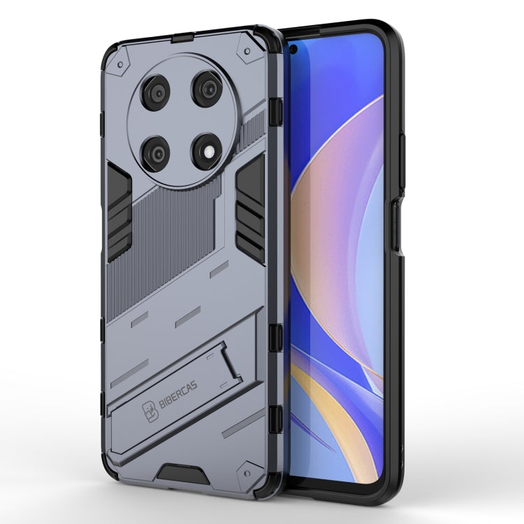Punk Armor 2 in 1 PC + TPU Shockproof Phone Case with Invisible Holder, For Huawei Mate 50 Pro, For Huawei Mate 50, For Huawei Nova Y90/Enjoy 50 Pro