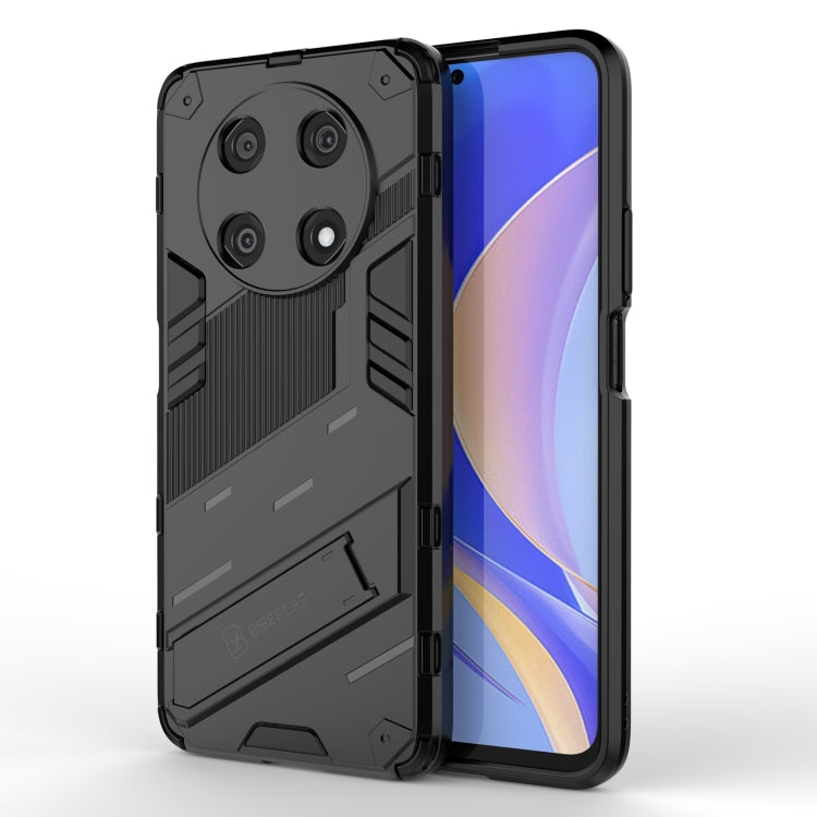 Punk Armor 2 in 1 PC + TPU Shockproof Phone Case with Invisible Holder, For Huawei Mate 50 Pro, For Huawei Mate 50, For Huawei Nova Y90/Enjoy 50 Pro