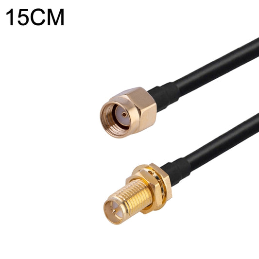 RG174 RF Coaxial Adapter Cable, Length: 15cm, 15cm RP-SMA Male to RP-SMA Female, 15cm RP-SMA Male to RP-SMA Male, 15cm RP-SMA Male to SMA Female, 15cm RP-SMA Male to SMA Male, 15cm SMA Male to SMA Female, 15cm SMA Male to RP-SMA Female                 ...