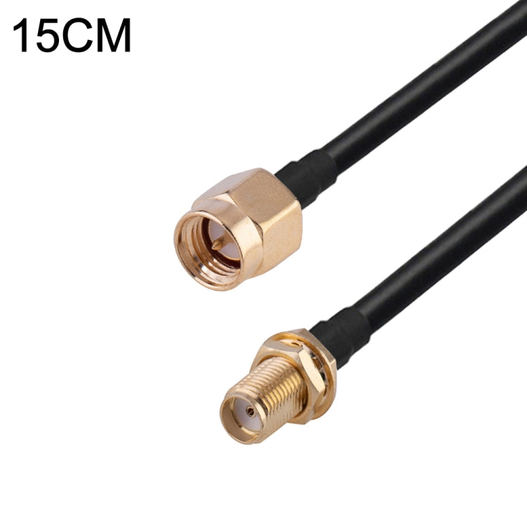 RG174 RF Coaxial Adapter Cable, Length: 15cm, 15cm RP-SMA Male to RP-SMA Female, 15cm RP-SMA Male to RP-SMA Male, 15cm RP-SMA Male to SMA Female, 15cm RP-SMA Male to SMA Male, 15cm SMA Male to SMA Female, 15cm SMA Male to RP-SMA Female                 ...