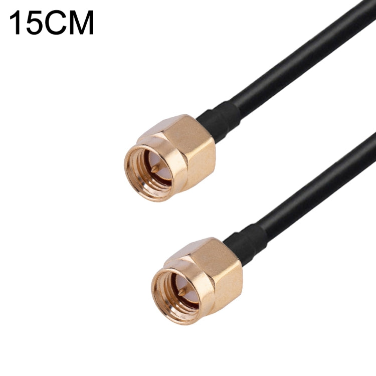 RG174 RF Coaxial Adapter Cable, Length: 15cm, 15cm RP-SMA Male to RP-SMA Female, 15cm RP-SMA Male to RP-SMA Male, 15cm RP-SMA Male to SMA Female, 15cm RP-SMA Male to SMA Male, 15cm SMA Male to SMA Female, 15cm SMA Male to RP-SMA Female                 ...