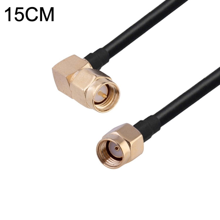 RG174 RF Coaxial Adapter Cable, Length: 15cm, 15cm RP-SMA Male to RP-SMA Female, 15cm RP-SMA Male to RP-SMA Male, 15cm RP-SMA Male to SMA Female, 15cm RP-SMA Male to SMA Male, 15cm SMA Male to SMA Female, 15cm SMA Male to RP-SMA Female                 ...