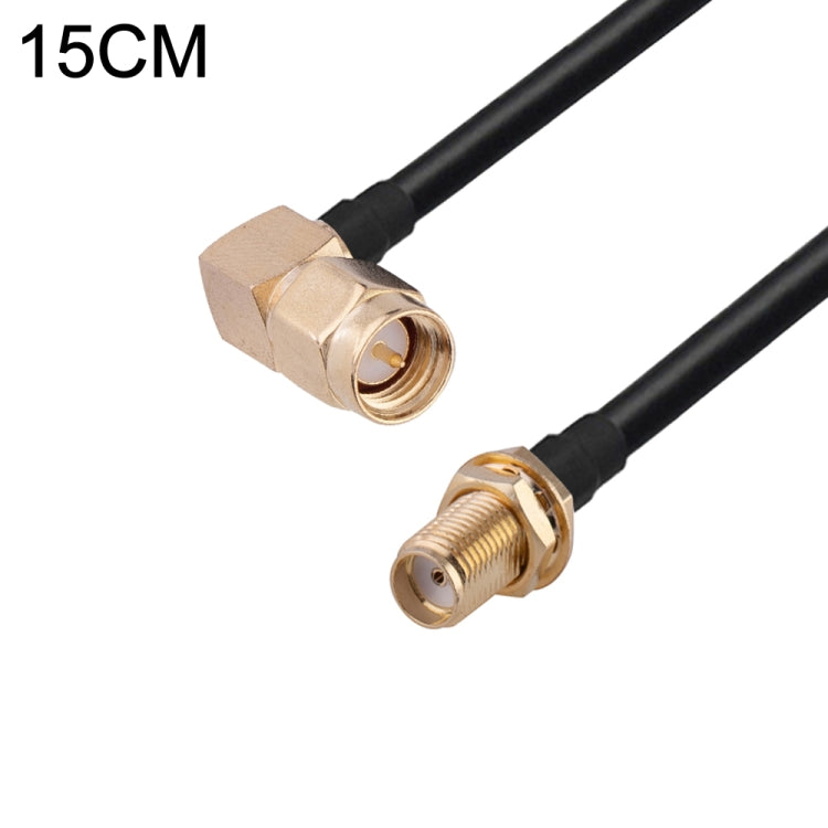 RG174 RF Coaxial Adapter Cable, Length: 15cm, 15cm RP-SMA Male to RP-SMA Female, 15cm RP-SMA Male to RP-SMA Male, 15cm RP-SMA Male to SMA Female, 15cm RP-SMA Male to SMA Male, 15cm SMA Male to SMA Female, 15cm SMA Male to RP-SMA Female                 ...