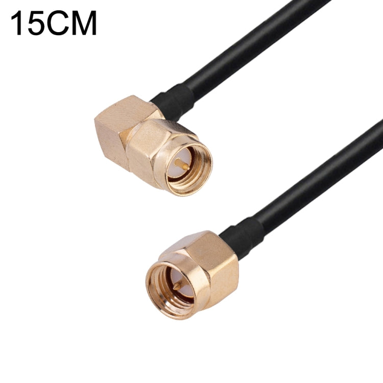 RG174 RF Coaxial Adapter Cable, Length: 15cm, 15cm RP-SMA Male to RP-SMA Female, 15cm RP-SMA Male to RP-SMA Male, 15cm RP-SMA Male to SMA Female, 15cm RP-SMA Male to SMA Male, 15cm SMA Male to SMA Female, 15cm SMA Male to RP-SMA Female                 ...
