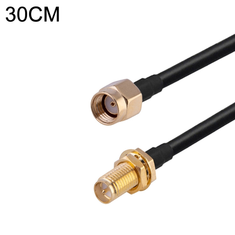 RG174 RF Coaxial Adapter Cable, Length: 30cm, 30cm RP-SMA Male to RP-SMA Female, 30cm RP-SMA Male to RP-SMA Male, 30cm RP-SMA Male to SMA Female, 30cm RP-SMA Male to SMA Male, 30cm SMA Male to SMA Female, 30cm SMA Male to RP-SMA Female                 ...