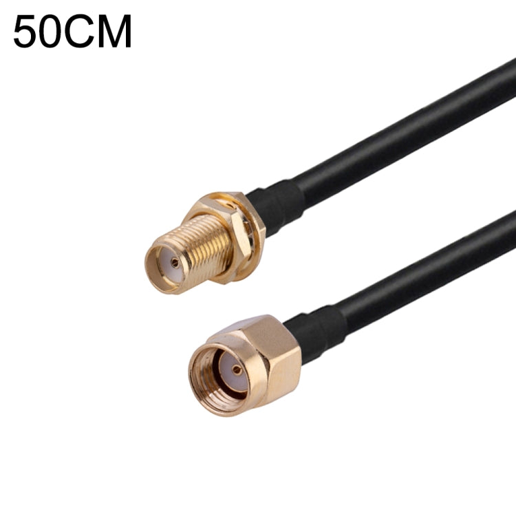 RG174 RF Coaxial Adapter Cable, Length: 50cm, 50cm RP-SMA Male to RP-SMA Female, 50cm RP-SMA Male to RP-SMA Male, 50cm RP-SMA Male to SMA Female, 50cm RP-SMA Male to SMA Male, 50cm SMA Male to SMA Female, 50cm SMA Male to RP-SMA Female                 ...