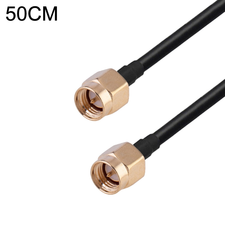 RG174 RF Coaxial Adapter Cable, Length: 50cm, 50cm RP-SMA Male to RP-SMA Female, 50cm RP-SMA Male to RP-SMA Male, 50cm RP-SMA Male to SMA Female, 50cm RP-SMA Male to SMA Male, 50cm SMA Male to SMA Female, 50cm SMA Male to RP-SMA Female                 ...