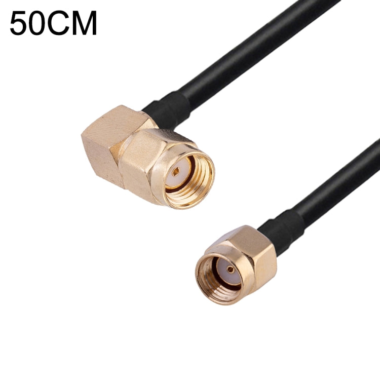 RG174 RF Coaxial Adapter Cable, Length: 50cm, 50cm RP-SMA Male to RP-SMA Female, 50cm RP-SMA Male to RP-SMA Male, 50cm RP-SMA Male to SMA Female, 50cm RP-SMA Male to SMA Male, 50cm SMA Male to SMA Female, 50cm SMA Male to RP-SMA Female                 ...