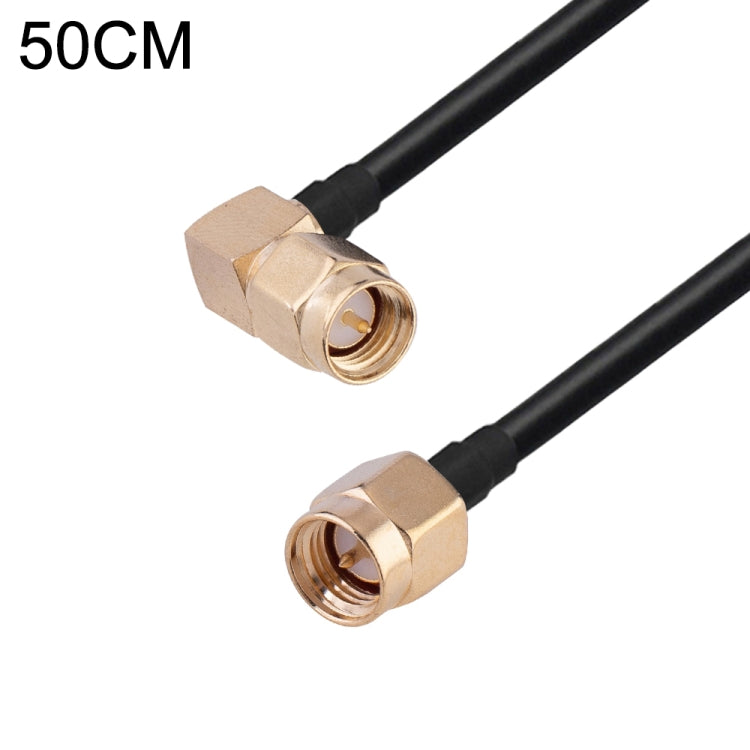RG174 RF Coaxial Adapter Cable, Length: 50cm, 50cm RP-SMA Male to RP-SMA Female, 50cm RP-SMA Male to RP-SMA Male, 50cm RP-SMA Male to SMA Female, 50cm RP-SMA Male to SMA Male, 50cm SMA Male to SMA Female, 50cm SMA Male to RP-SMA Female                 ...