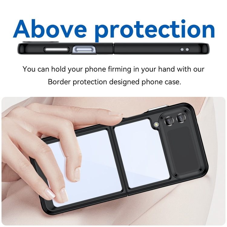 Colorful Series Acrylic + TPU Phone Case, For Samsung Galaxy Z Flip3 5G
