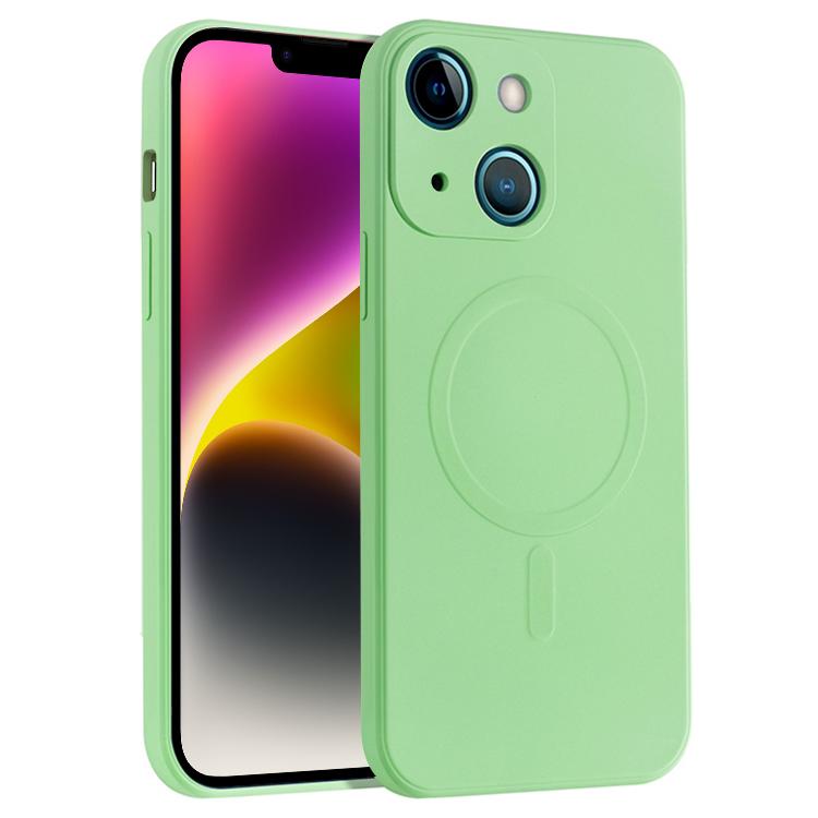 Liquid Silicone Full Coverage Magsafe Phone Case, For iPhone 14, For iPhone 14 Plus, For iPhone 14 Pro, For iPhone 14 Pro Max