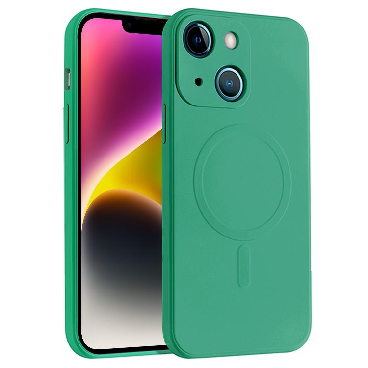 Liquid Silicone Full Coverage Magsafe Phone Case, For iPhone 14, For iPhone 14 Plus, For iPhone 14 Pro, For iPhone 14 Pro Max