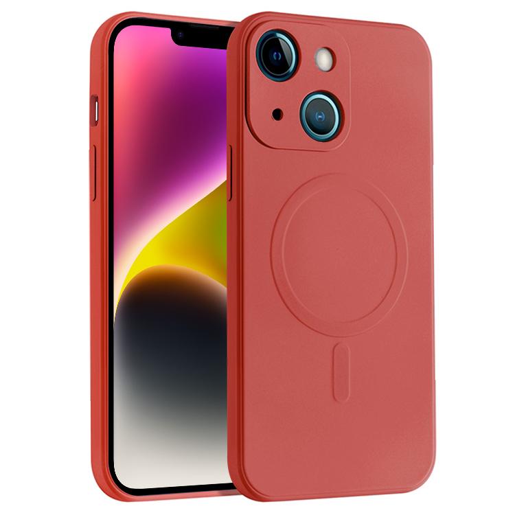 Liquid Silicone Full Coverage Magsafe Phone Case, For iPhone 14, For iPhone 14 Plus, For iPhone 14 Pro, For iPhone 14 Pro Max