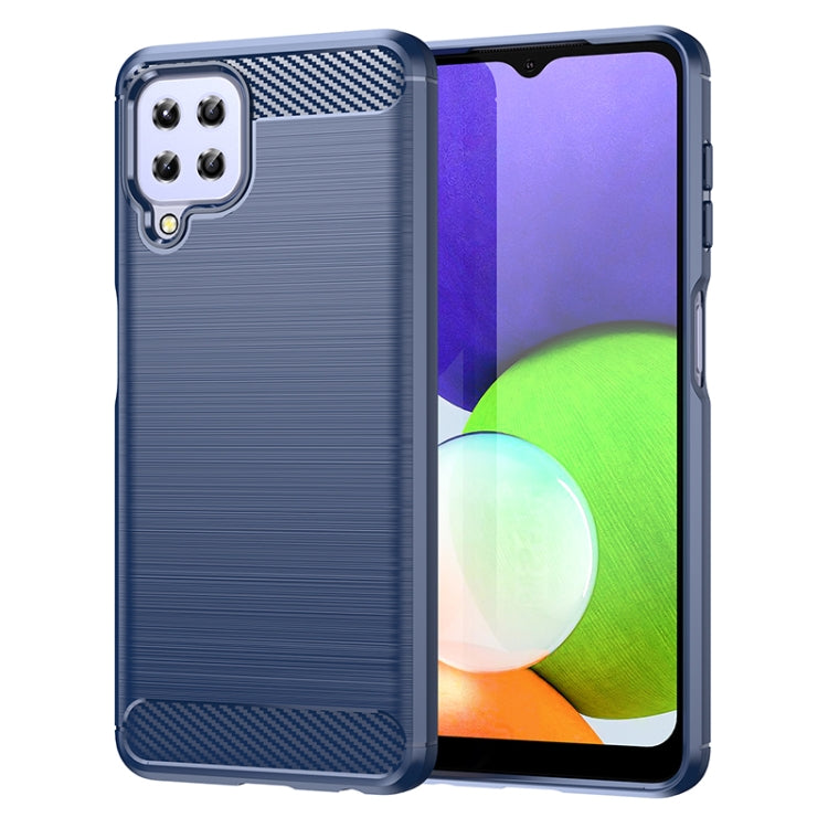 Brushed Texture Carbon Fiber TPU Phone Case, For Samsung Galaxy Quantum 2, For Samsung Galaxy A82, For Samsung Galaxy A22, For Samsung Galaxy F22, For Samsung Galaxy M22 / M32, For Samsung Galaxy A13 4G, For Samsung Galaxy S22+                         ...
