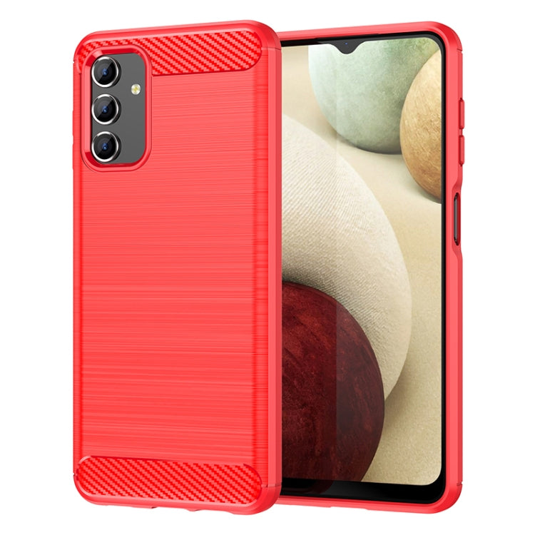 Brushed Texture Carbon Fiber TPU Phone Case, For Samsung Galaxy Quantum 2, For Samsung Galaxy A82, For Samsung Galaxy A22, For Samsung Galaxy F22, For Samsung Galaxy M22 / M32, For Samsung Galaxy A13 4G, For Samsung Galaxy S22+                         ...