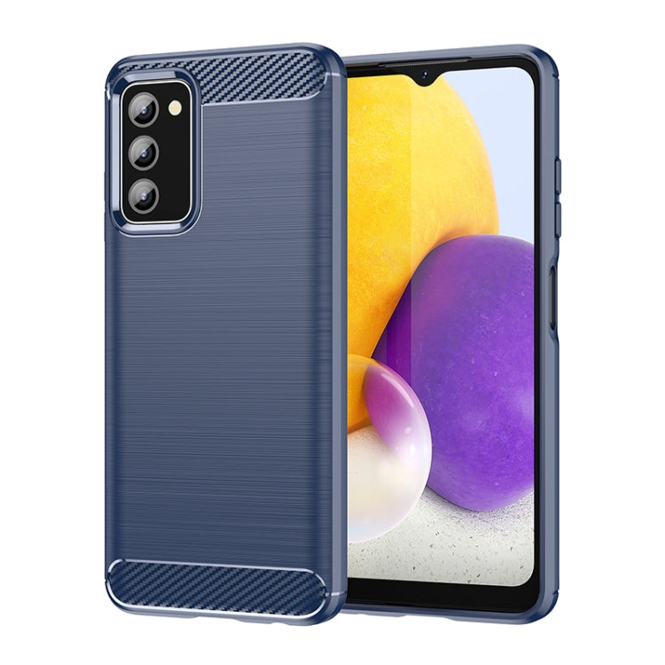 Brushed Texture Carbon Fiber TPU Phone Case, For Samsung Galaxy Quantum 2, For Samsung Galaxy A82, For Samsung Galaxy A22, For Samsung Galaxy F22, For Samsung Galaxy M22 / M32, For Samsung Galaxy A13 4G, For Samsung Galaxy S22+                         ...