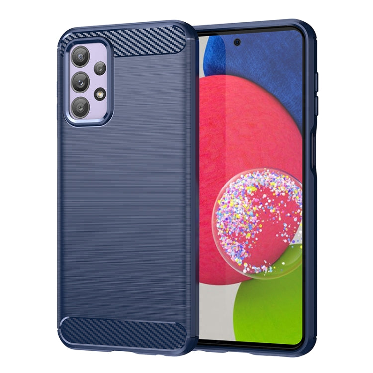 Brushed Texture Carbon Fiber TPU Phone Case, For Samsung Galaxy Quantum 2, For Samsung Galaxy A82, For Samsung Galaxy A22, For Samsung Galaxy F22, For Samsung Galaxy M22 / M32, For Samsung Galaxy A13 4G, For Samsung Galaxy S22+                         ...
