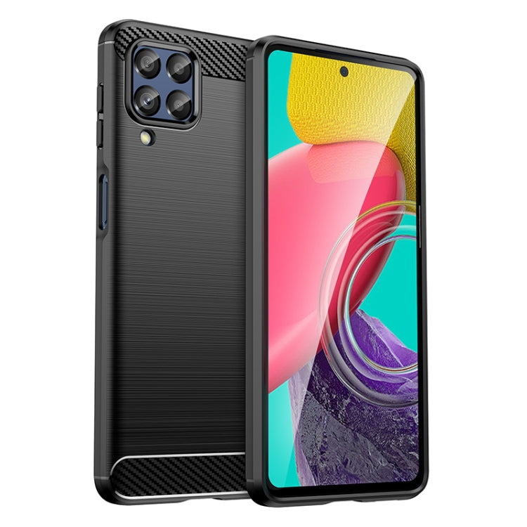 Brushed Texture Carbon Fiber TPU Phone Case, For Samsung Galaxy Quantum 2, For Samsung Galaxy A82, For Samsung Galaxy A22, For Samsung Galaxy F22, For Samsung Galaxy M22 / M32, For Samsung Galaxy A13 4G, For Samsung Galaxy S22+                         ...