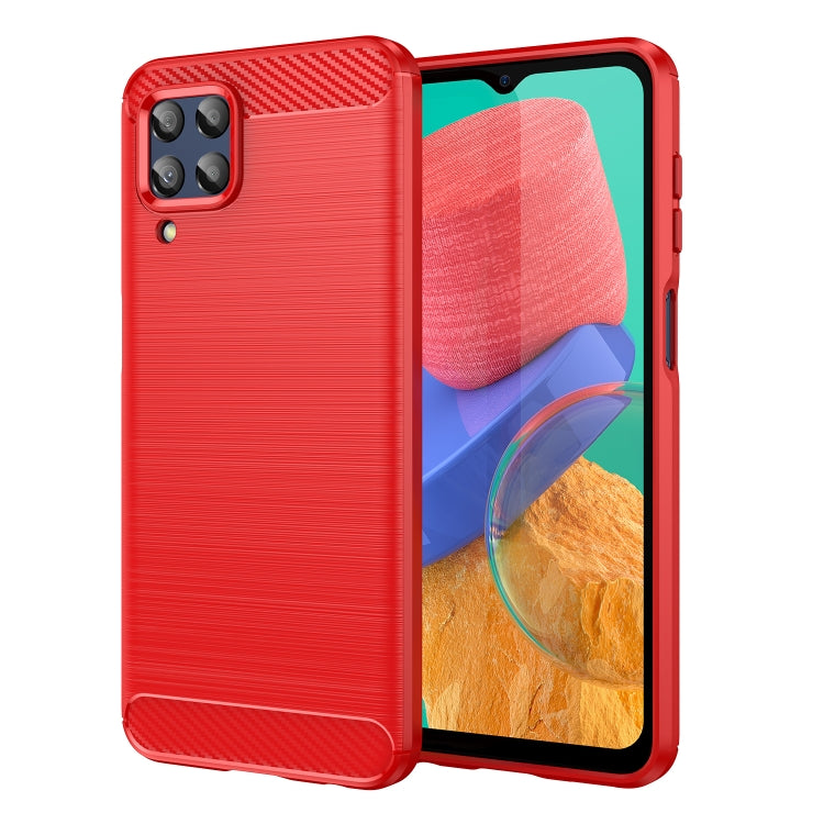 Brushed Texture Carbon Fiber TPU Phone Case, For Samsung Galaxy Quantum 2, For Samsung Galaxy A82, For Samsung Galaxy A22, For Samsung Galaxy F22, For Samsung Galaxy M22 / M32, For Samsung Galaxy A13 4G, For Samsung Galaxy S22+                         ...